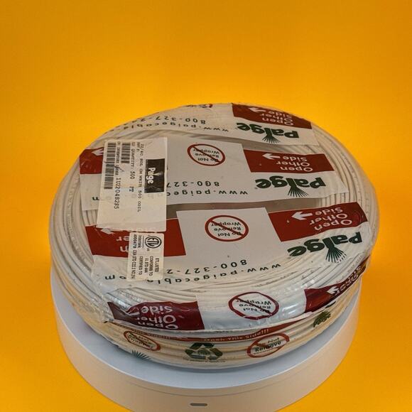 Paige Datacom 500ft Bulk Sound/Security Cable 22/4c Sol CM White - Picture 11 of 16